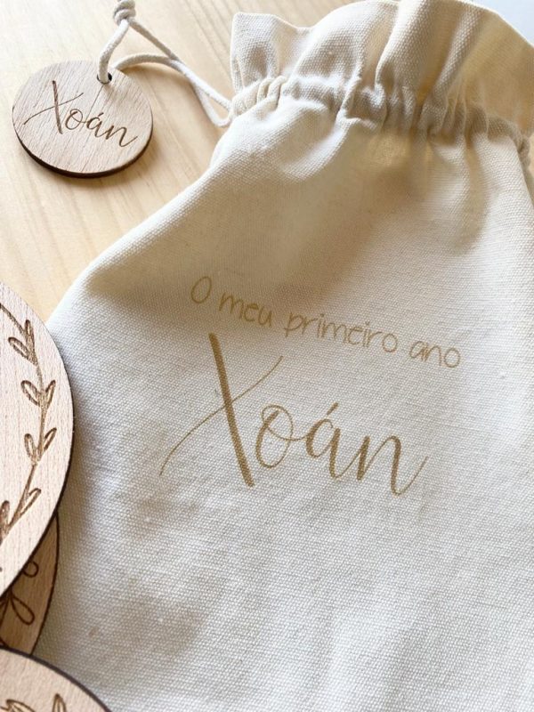 Placas cumple mes redondas - Imagen 6