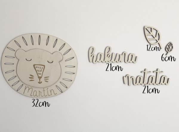 León de madera personalizado - Imagen 4