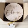 Placas cumple mes redondas - Imagen 3