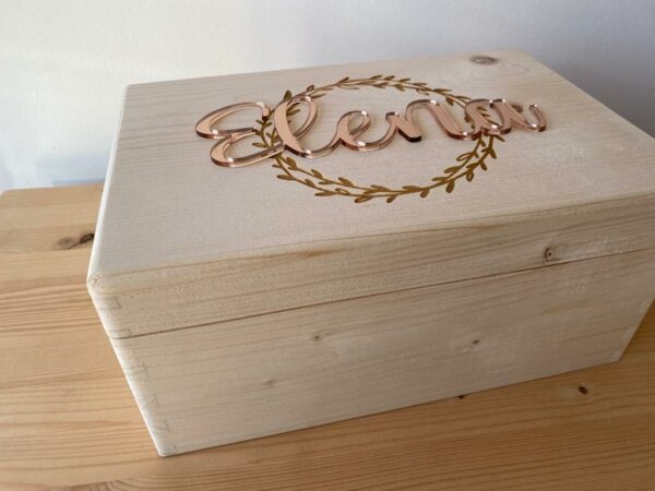 Caja madera con tapa - Imagen 5