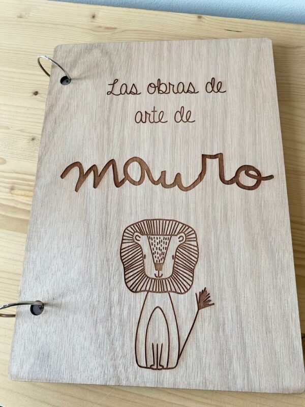 Archivador personalizado madera - Imagen 4