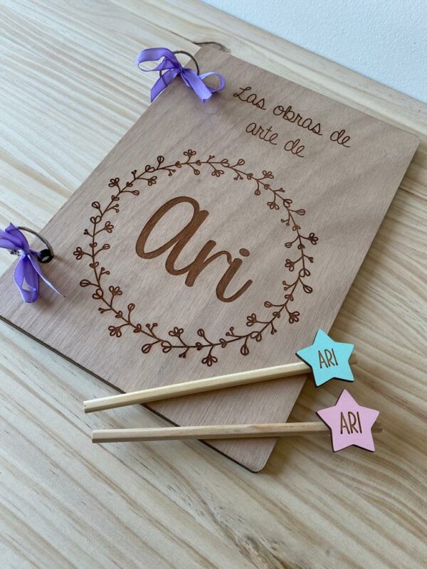 Archivador personalizado madera - Imagen 7