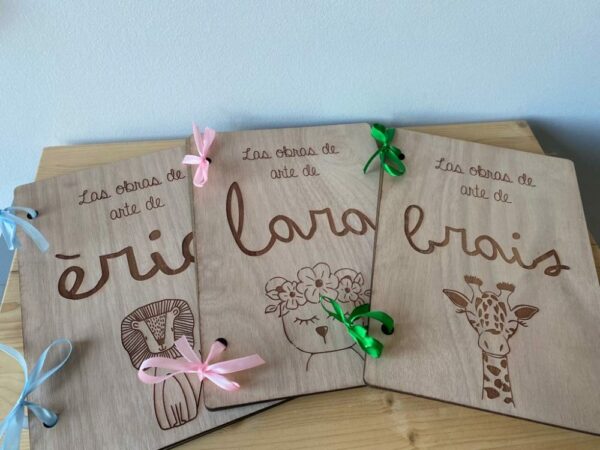 Archivador personalizado madera - Imagen 10