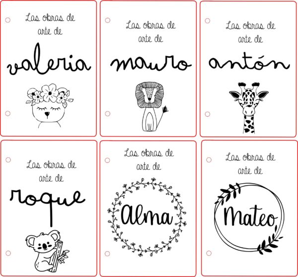 Archivador personalizado madera - Imagen 13
