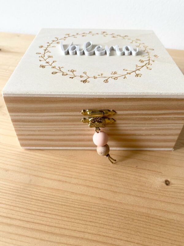 Caja con tapa y bisagra - Imagen 2
