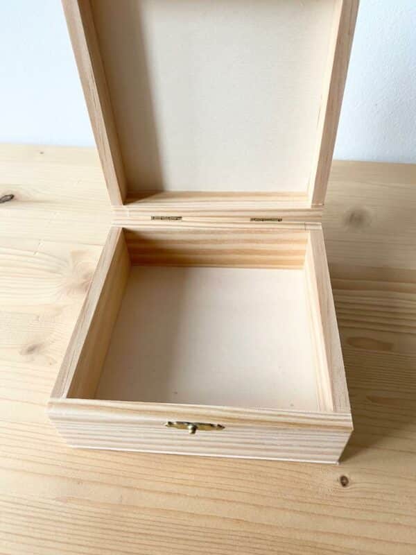 Caja con tapa y bisagra - Imagen 3