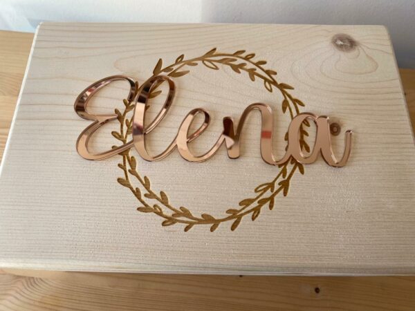Caja madera con tapa - Imagen 4