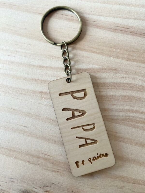 Llavero personalizado madera - Imagen 6