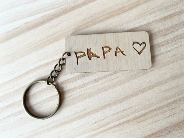 Llavero personalizado madera - Imagen 5