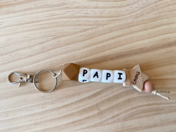Llavero silicona Papi/papá - Imagen 2