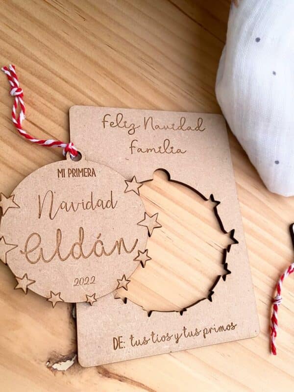 Tarjeta navideña bola - Imagen 3