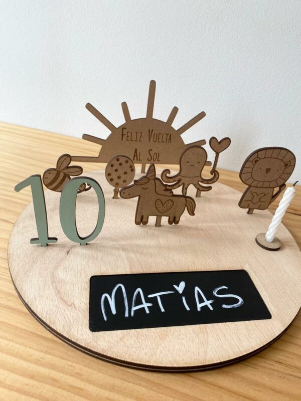 Tarta perpetua madera - Imagen 8