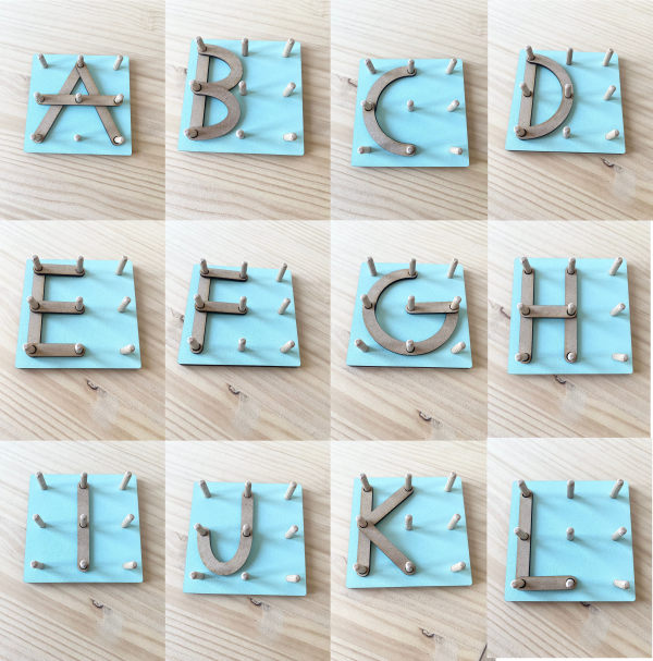 Tablero letras y números - Imagen 3