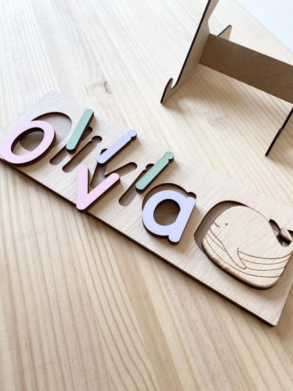 Puzzle rosas, malvas y verdes. - Imagen 2