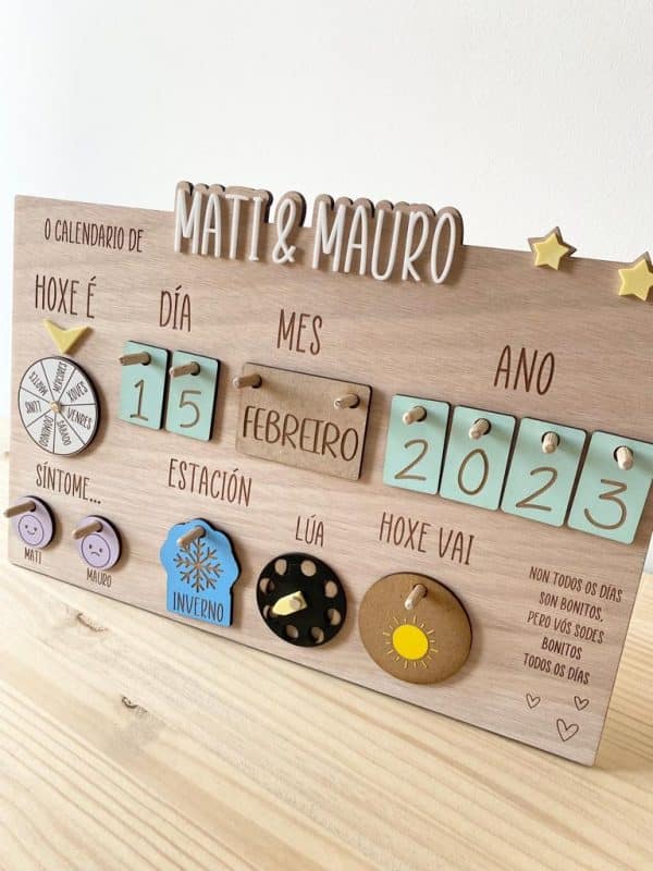 Calendario perpetuo personalizado