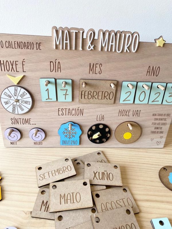 Calendario perpetuo personalizado - Imagen 4