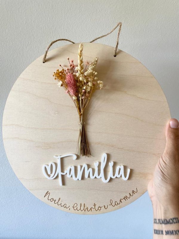 Placa Familia ramo