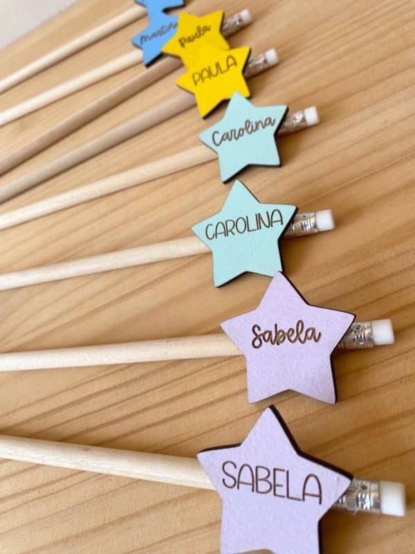 Lápiz estrella mayúsculas - Imagen 2