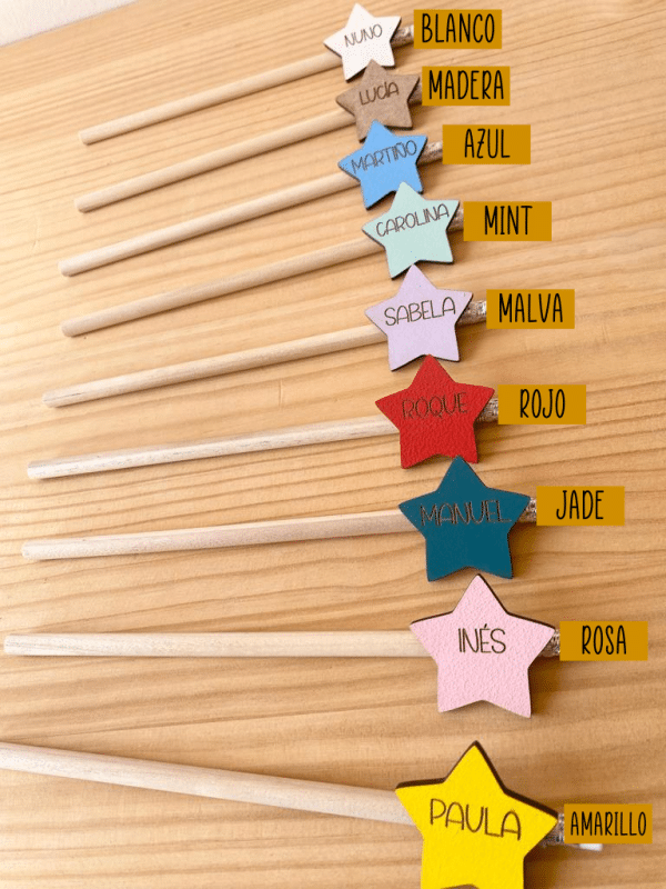 Lápiz estrella mayúsculas - Imagen 6