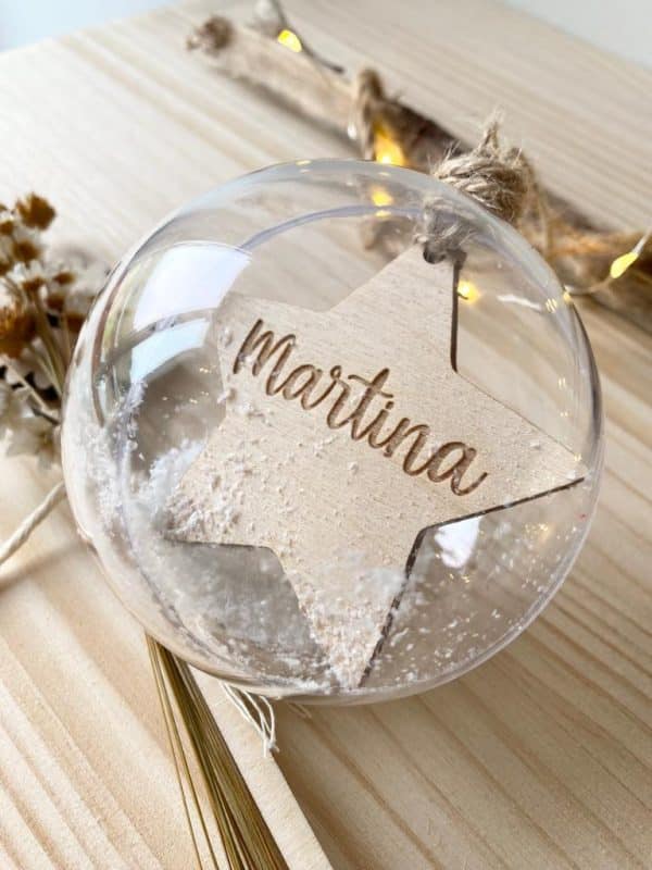 Bola nieve con estrella