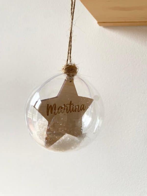 Bola nieve con estrella - Imagen 4