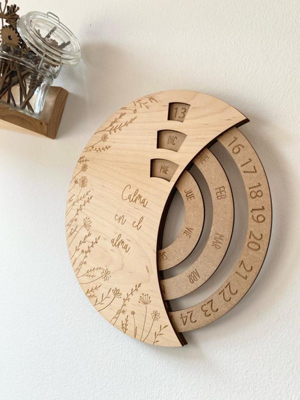 Calendario circular natural