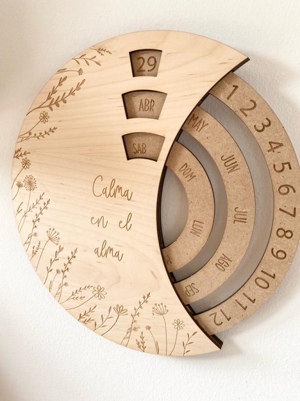 Calendario circular natural - Imagen 2