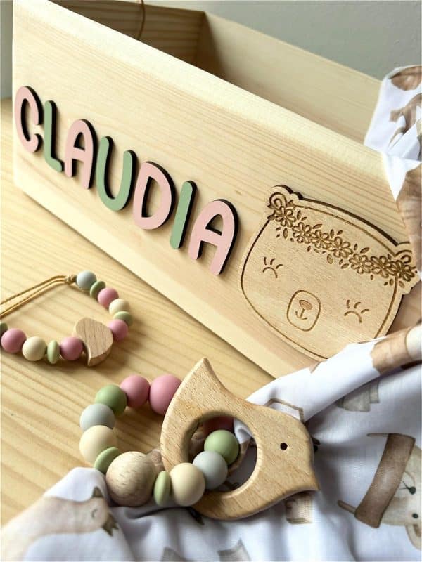 Caja 14x20x30cm letras mayúsculas - Imagen 2