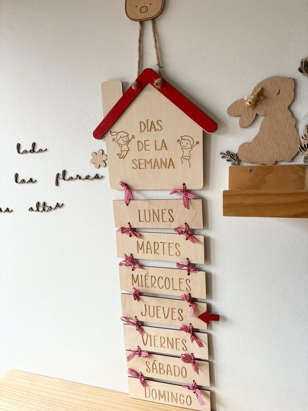 Casa días de la semana
