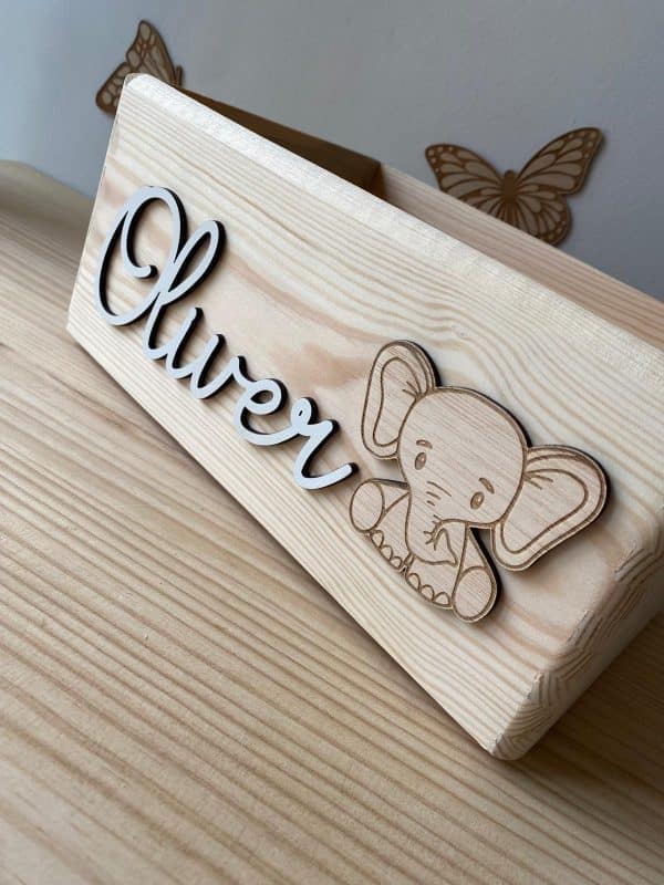 Caja 20x30 elefante